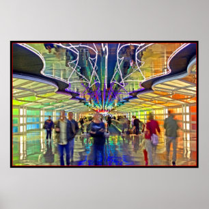 Pôster Em Movimento..