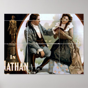 Poster Em Nathan são, de "pelo teatro do vintage Clyde