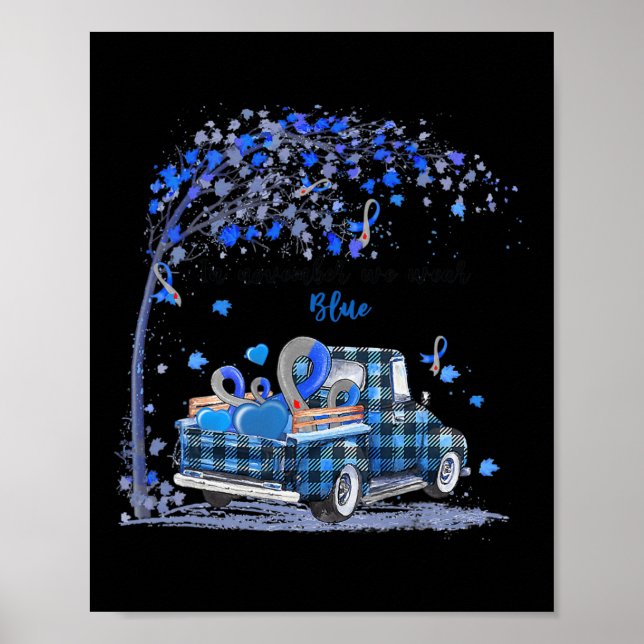 Poster Em novembro, vestimos a consciência da diabetes no (Frente)