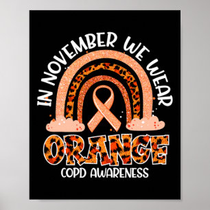 Poster Em novembro, Vestimos a Consciência do Laranja Rai