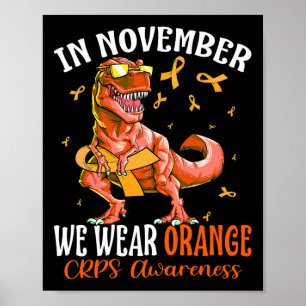 Poster Em novembro, Vestimos a Sensibilização do Grupo de