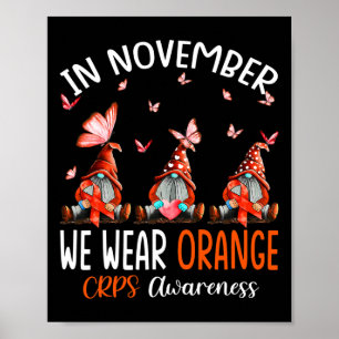 Poster Em Novembro, Vestimos Os Gnomos De Consciência Das