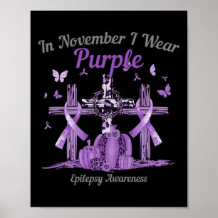 Poster Em novembro, Visto Epilepsia A Da Cruz Roxa