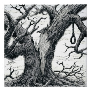 Pôster Em outubro de 2018 Dia 11 - Deixar cair a árvore d