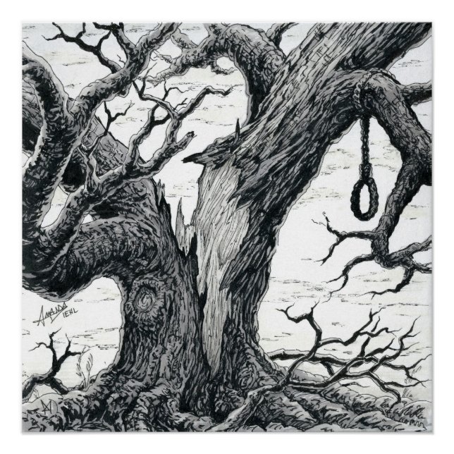 Pôster Em outubro de 2018 Dia 11 - Deixar cair a árvore d (Frente)