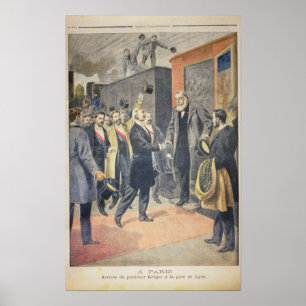 Pôster Em Paris: a chegada do presidente Kruger