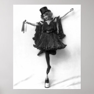 Pôster Em pé no champanhe