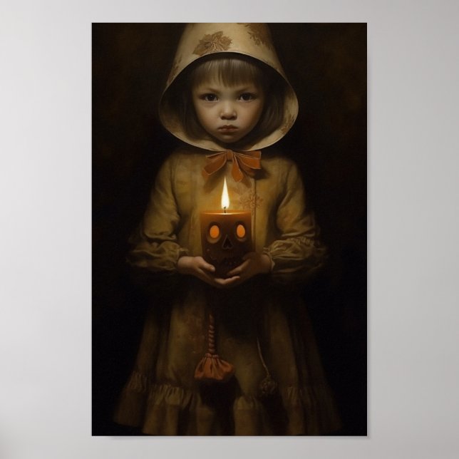 Poster Em pé no escuro (Frente)