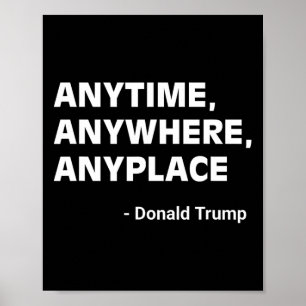 Poster Em Qualquer Lugar, Donald Trump 2024 Cotação 2