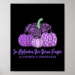 Poster Em Setembro, Vestimos Roxo Por Saber De Heimerheim