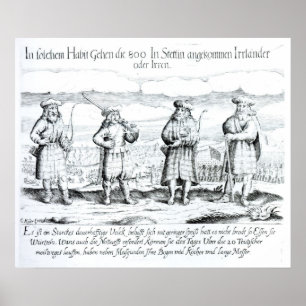 Pôster Em tal vestuário fez Irlandeses