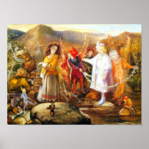 Poster Em Terra de Fadas John Anster Fitzgerald