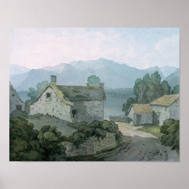 Pôster Em Ullswater, Cumberland, 1791 (Frente)