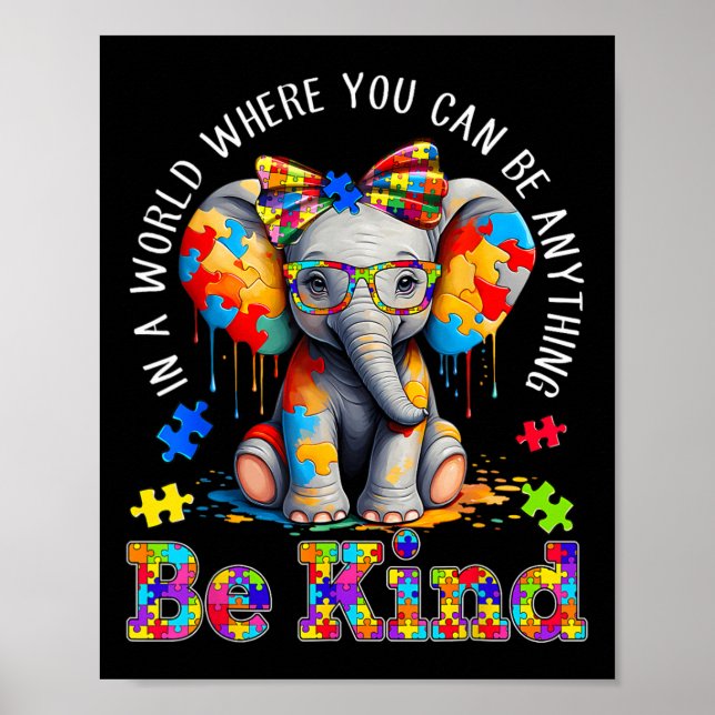 Poster Em Um Mundo Onde Você Pode Ser Qualquer Coisa Que  (Frente)