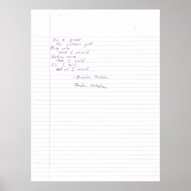 Pôster Em Uma Busca (Frente)