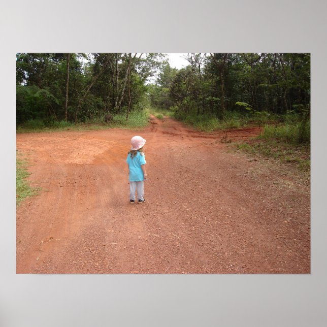 Poster Em uma estrada (Frente)