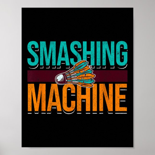Poster Embalagem do Shuttle Retro Birdie (Frente)