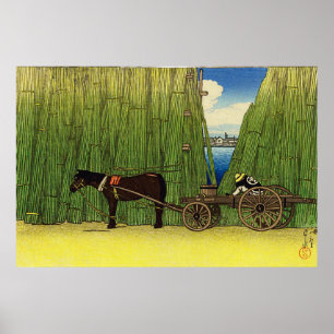 Poster Embankt Komagata Por Arte Japonesa Hasui Kawase