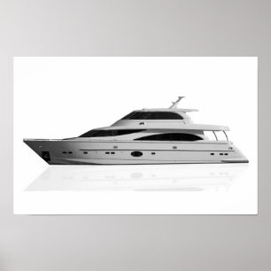 Poster Embarcação motora