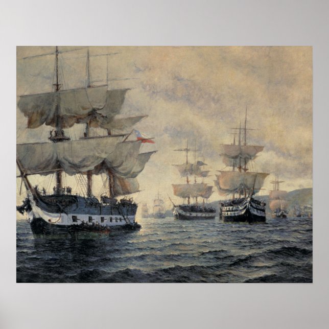 Poster Embarque da Expedição Libertadora de Pe (Frente)