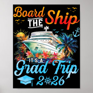 Poster Embarque No Navio É Viagem De Formatura 2026 Turma