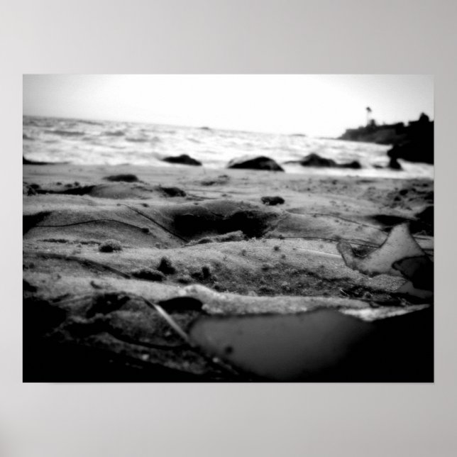 Pôster Embarque oceânico B&W (Frente)