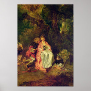 Pôster Embarque para Cythera, c.1717