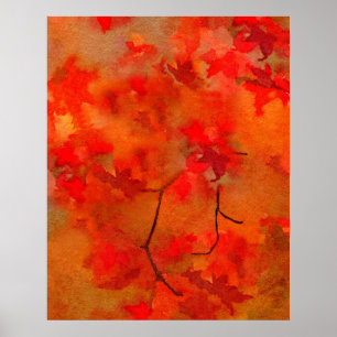 Poster Embers do outono