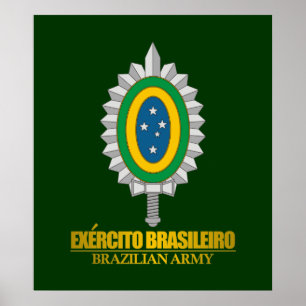 Poster Emblema do Exército Brasileiro
