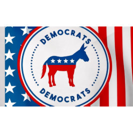 Poster Emblema do Partido Democrata 