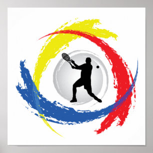 Pôster Emblema tênis Tricolor (Masculino)