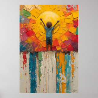 Poster Embrace Horizon: Crianças como Maravilha