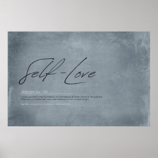 Poster Embrace Self-Love: Sua jornada para cumprir