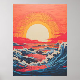 Poster Embraço do Oceano