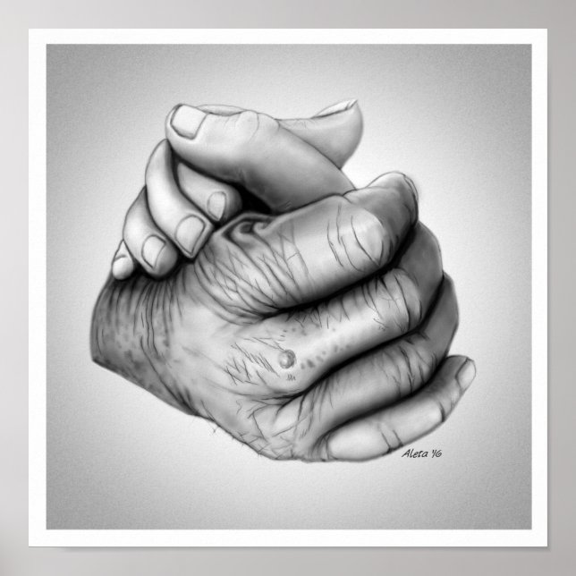 Pôster Embraço por Aleta (Frente)