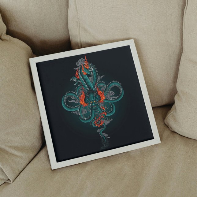 Poster Emerald Dragon Emperor (Criador carregado)