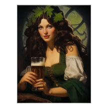 Emerald Heart, Ouro Ale | Medieval Irish Maiden