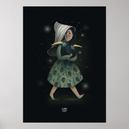 Poster EMERALD TOUCANET por Alexandra Dikaia