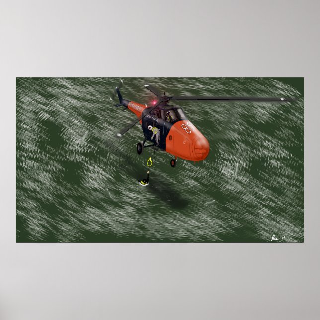 Poster Emergência contra o vento (Frente)