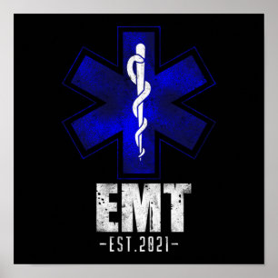 Poster Emergência EMT Est. 2021 Graduação de Estudantes