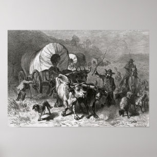 Pôster Emigração ao país ocidental