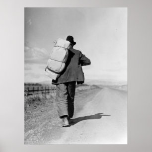 Pôster Emigrante que anda - 1935