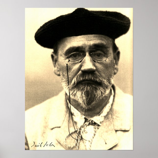 Poster Émile Zola, 1902 (Frente)