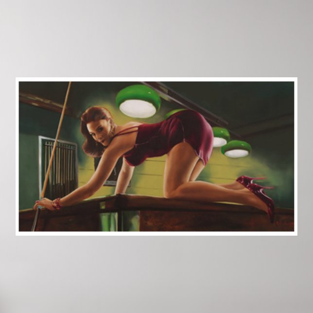 Pôster Emilio Ciccone - Snooker (Frente)