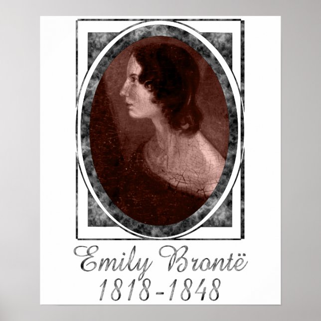 Pôster Emily Brontë (Frente)