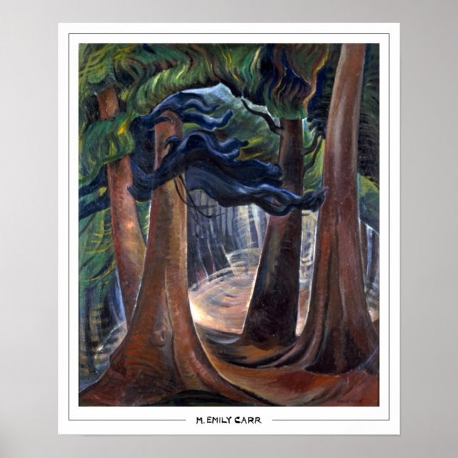 Poster Emily Carr Zedign Cartaz de Arte #16 (Frente)