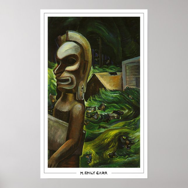 Poster Emily Carr Zedign Cartaz de Arte #236 (Frente)