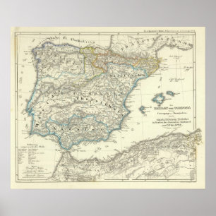 Pôster Emirado de Córdova até a destruição