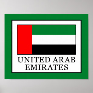 Pôster Emirados Árabes Unidos