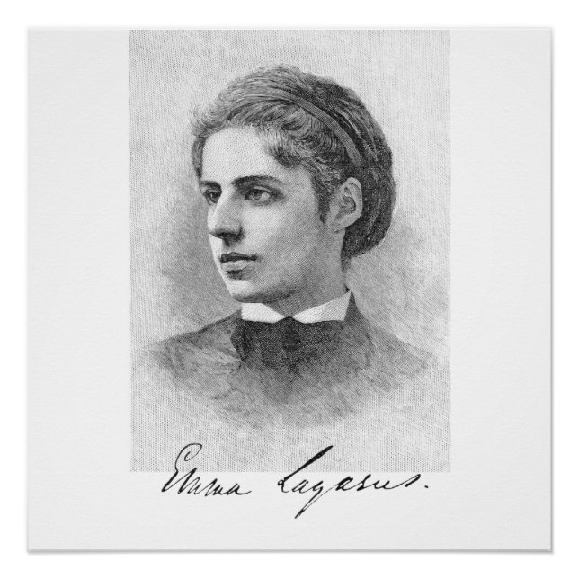 Pôster Emma Lazarus (Frente)